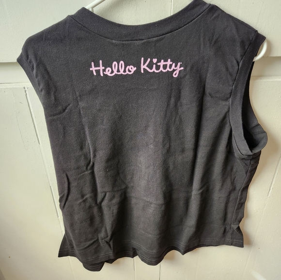 Hello Kitty Black Pink Tank Top Size 3 by Sanrio Co - Picture 6 of 7